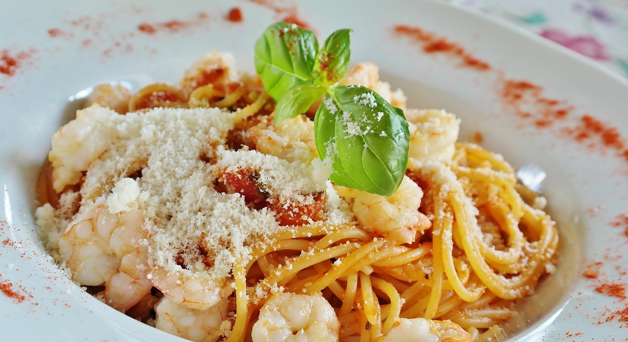pasta, italian cuisine, dish, spaghetti, noodles, starter, scampi, parmesan, cheese, food, pasta, pasta, pasta, pasta, pasta, spaghetti